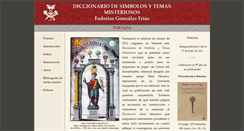 Desktop Screenshot of diccionariodesimbolos.com
